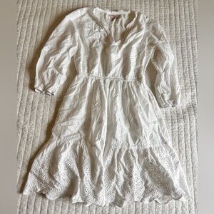 Knox Rose White Cotton Dress